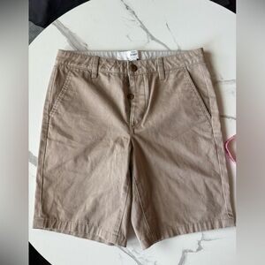 Topman Men’s 28W Light Gray and Beige Skinny Fit Shorts 9’